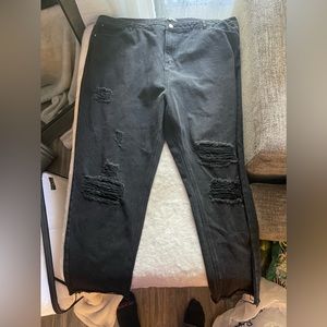 Misguided straight jeans